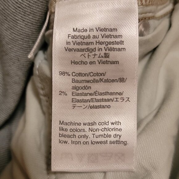 POINT SUR X J.CREW High Rise Slim Boy Raw Hem Straight Leg Light Wash Cuff Jeans - Picture 6 of 9